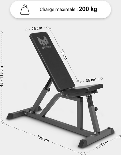 Gyronetics-Gyronetics E-Series GN006 - Banc de musculation-3