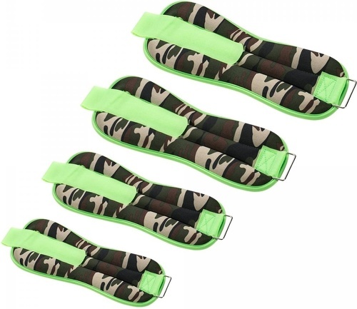 GORILLA SPORTS-Paire Bandes Lestées Flashy Camouflage De 1 Kg À 4 Kg-1