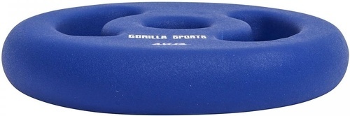 GORILLA SPORTS-Paire de disques à poignées Néoprène - De 2 x 1 à 2 x 5 KG-3