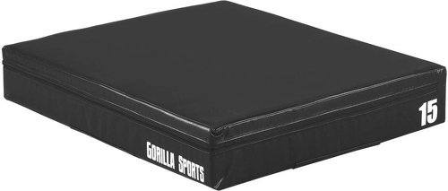 GORILLA SPORTS-Plyoboxs noires en mousse - De 15 à 60 cm de haut-0