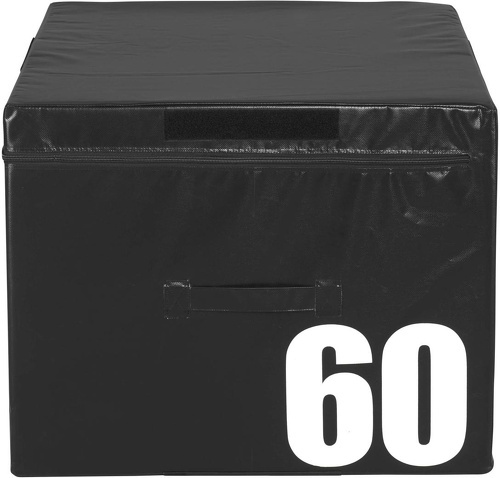 GORILLA SPORTS-Plyoboxs noires en mousse - De 15 à 60 cm de haut-1