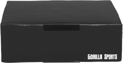 GORILLA SPORTS-Plyoboxs noires en mousse - De 15 à 60 cm de haut-2