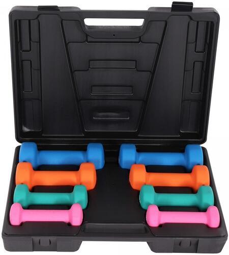 GORILLA SPORTS-Set d'haltères fitness de 10 kg + coffret de rangement-1