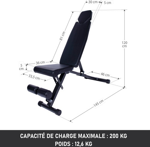 GORILLA SPORTS-Gorilla Sports® Banc de musculation-4