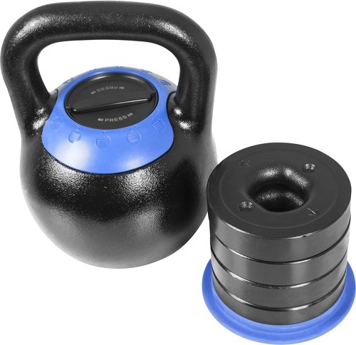 GORILLA SPORTS-Kettlebell réglable de 8kg à 16kg et 16kg à 24kg-1