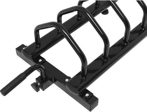 GORILLA SPORTS-Rack de rangement mobile pour disques de poids - bumper plates taille unique-3