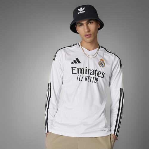 adidas-Maillot Domicile Real Madrid Manches Longues 2024/2025-3