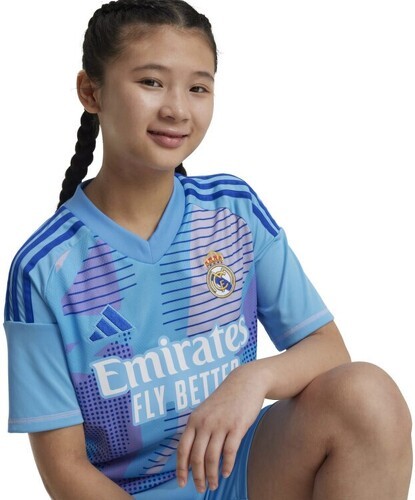 adidas-adidas Enfant Domicile Gardien de But Real Madrid 2024-2025-3