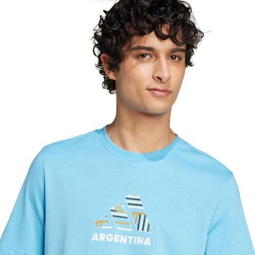 adidas Performance-T-shirt graphique Argentine Football Fan-3