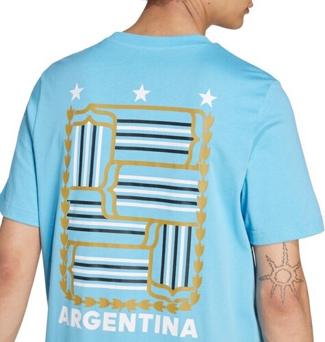 adidas Performance-T-shirt graphique Argentine Football Fan-4