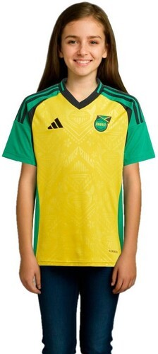 adidas Performance-Maillot Domicile Jamaïque 24 Enfants-2