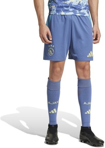 adidas-Short Ajax Amsterdam Extérieur Homme 2024/25 Bleu-1