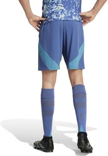 adidas-Short Ajax Amsterdam Extérieur Homme 2024/25 Bleu-2