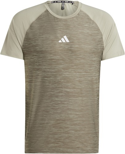 adidas Performance-T-shirt de training 3 bandes Gym+-0