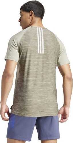 adidas Performance-T-shirt de training 3 bandes Gym+-3