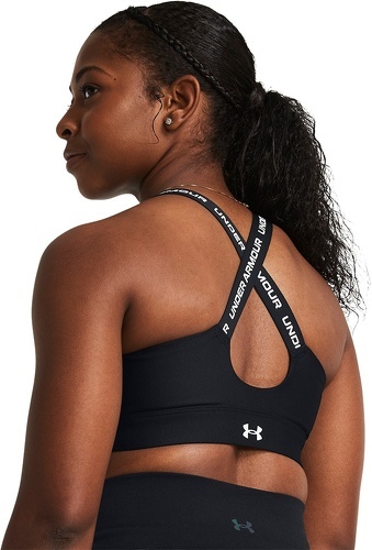 UNDER ARMOUR-UA Infinity High Zip 2.0 Bra-BLK-3