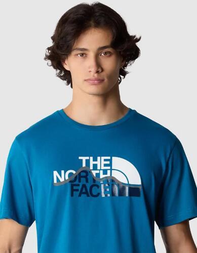 THE NORTH FACE-M S/S MOUNTAIN LINE TEE-3