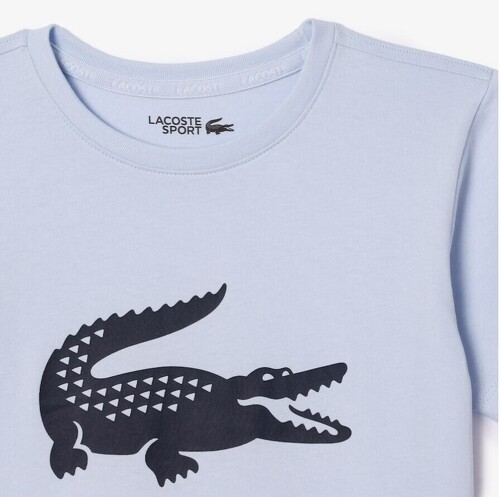 LACOSTE-T-Shirt Lacoste Sport Junior Bleu clair-1