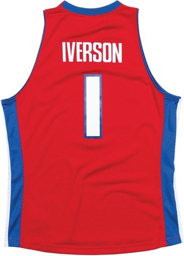 Mitchell & Ness-Maillot Swingman Detroit Pistons Allen Iverson-1