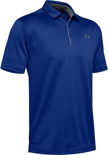 UNDER ARMOUR-Polo Bleu Roi Homme Under Armour Tech Polo 1290140-0