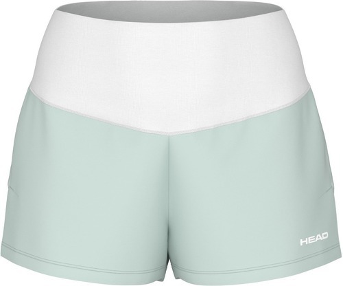 HEAD-HEAD Shorts Dynamic Dames Groen Wit-image-1