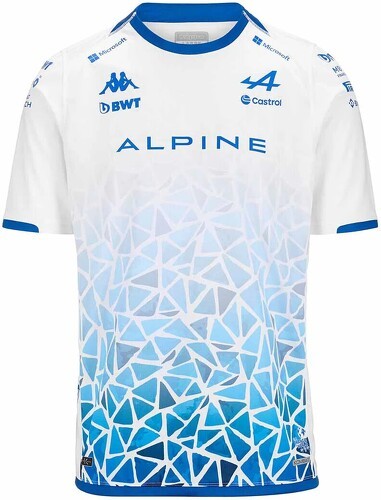 KAPPA-Maillot Kombat Barcelone Gasly Bwt Alpine F1 Team-1