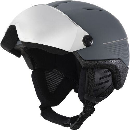 ROSSIGNOL-Casque De Ski / Snow Rossignol Fit Visor Impacts Photoch Grey Homme-1