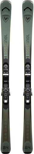 ROSSIGNOL-Pack Ski Rossignol Arcade 84 + Fixations Spx 13 Gw  Vert Homme-0