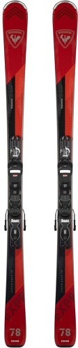 ROSSIGNOL-Pack Ski Rossignol Experience 78 Carbon Xpress + Fixations Xpress 11 Gw Rouge Homme-image-1