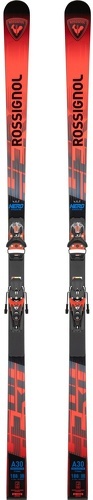 ROSSIGNOL-Pack Ski Rossignol Hero Fis Gs Fac 193 R22 + Fixations Spx 15 Rockerace Rouge Homme-0