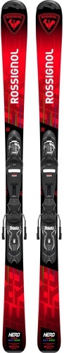 ROSSIGNOL-Pack Ski Rossignol Hero Jr + Fixations Xpress 7 Gw Rouge Garçon-0