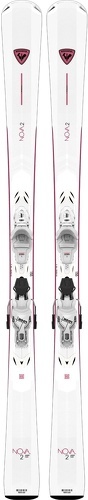 ROSSIGNOL-Pack Ski Rossignol Nova 2 Xpress + Fixations Xpress 10 Gw Blanc Femme-0