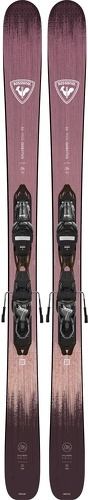 ROSSIGNOL-Pack Ski Rossignol Rallybird Soul 92 Xpress + Fixations Xpress W 11 Gw Rose Femme-0