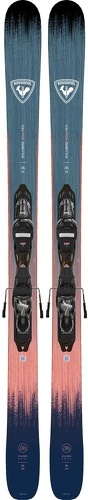 ROSSIGNOL-Pack Ski Rossignol Rallybird Soul Pro + Fixations Xpress W 10 Gw Bleu Garçon-0