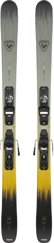 ROSSIGNOL-Pack Ski Rossignol Sender Soul Pro + Fixations Xpress 10 Gw Jaune Garçon-image-1