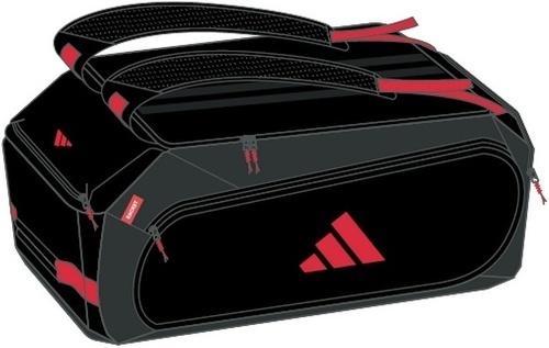 adidas Performance-RACKET BAG TOUR 3.4 BK-0