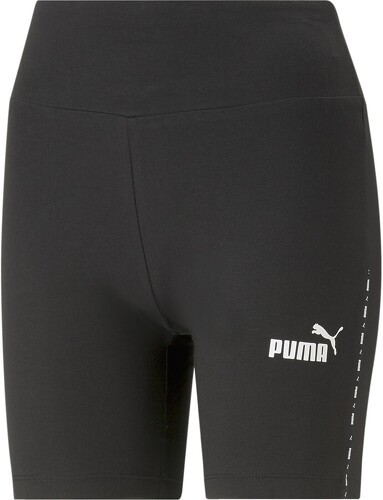 PUMA-Short Noir Femme Puma Power Tape 7-0