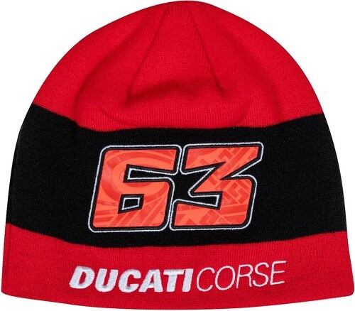 DUCATI CORSE-Bonnet Dual Ducati Corse Francesco Bagnaia 63-1