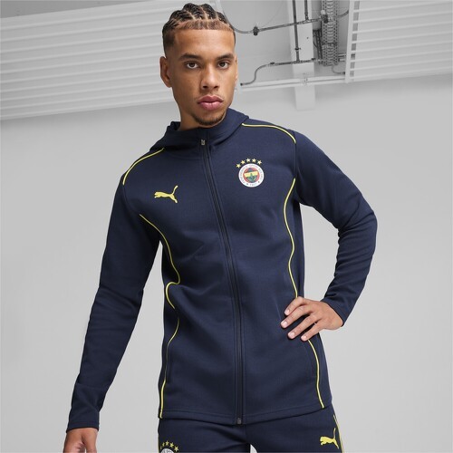 PUMA-Giacca Con Zip Con Cappuccio Casuals Fenerbahçe Sk-2