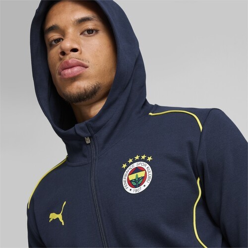 PUMA-Giacca Con Zip Con Cappuccio Casuals Fenerbahçe Sk-3