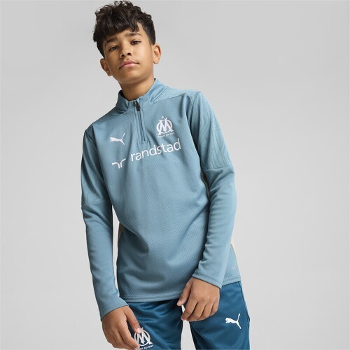 PUMA-Haut D’Entraînement À 1/4 Zip Olympique De Marseille-3