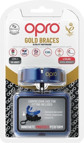 OPRO-Protège Dents Opro Gold Ultra Fit Braces Roi Et-1