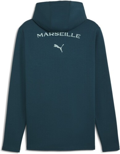 PUMA-Veste Zippée À Capuche Casuals Olympique De Marseille-1