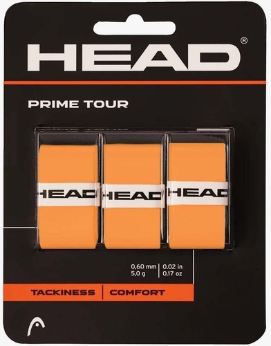 HEAD-Surgrips Head Prime Tour Orange x 3-image-1