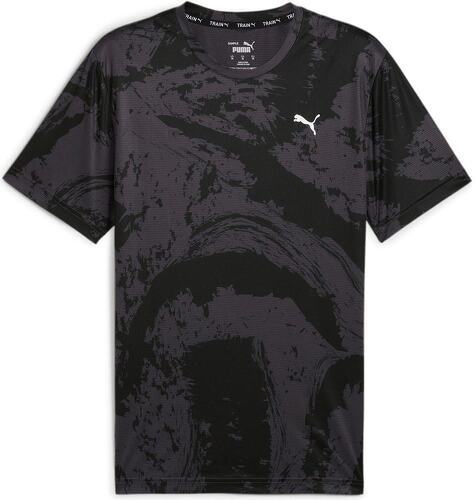 PUMA-T-Shirt Puma Homme TALDAY AOP Noir-image-1