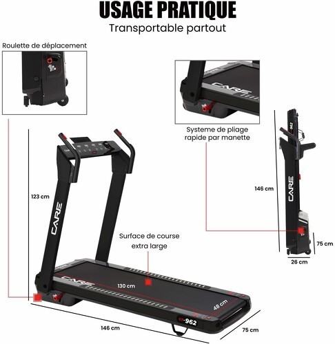 Care-Ct-962 - Tapis de course-4