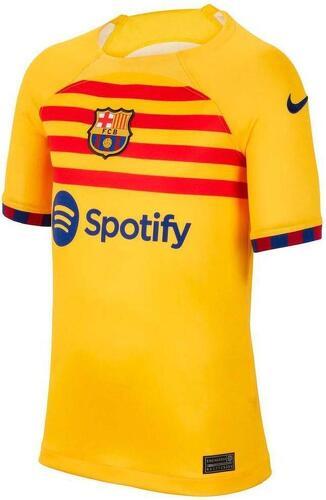 NIKE-Maillot Barça 4th 2023 Jaune Junior-3