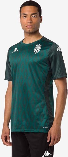 KAPPA-Maillot AS Monaco Pre-match Aboupret Pro 8 Homme 2024/25 Vert-image-1