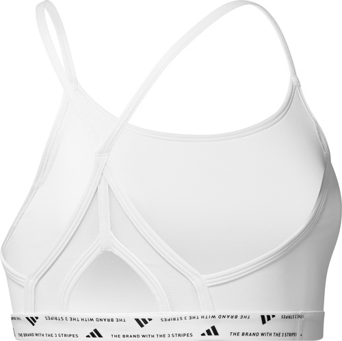 adidas Performance-Brassière de training 3 bandes Aeroreact-1