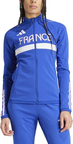 adidas-Veste de survêtement femme adidas Team France-3